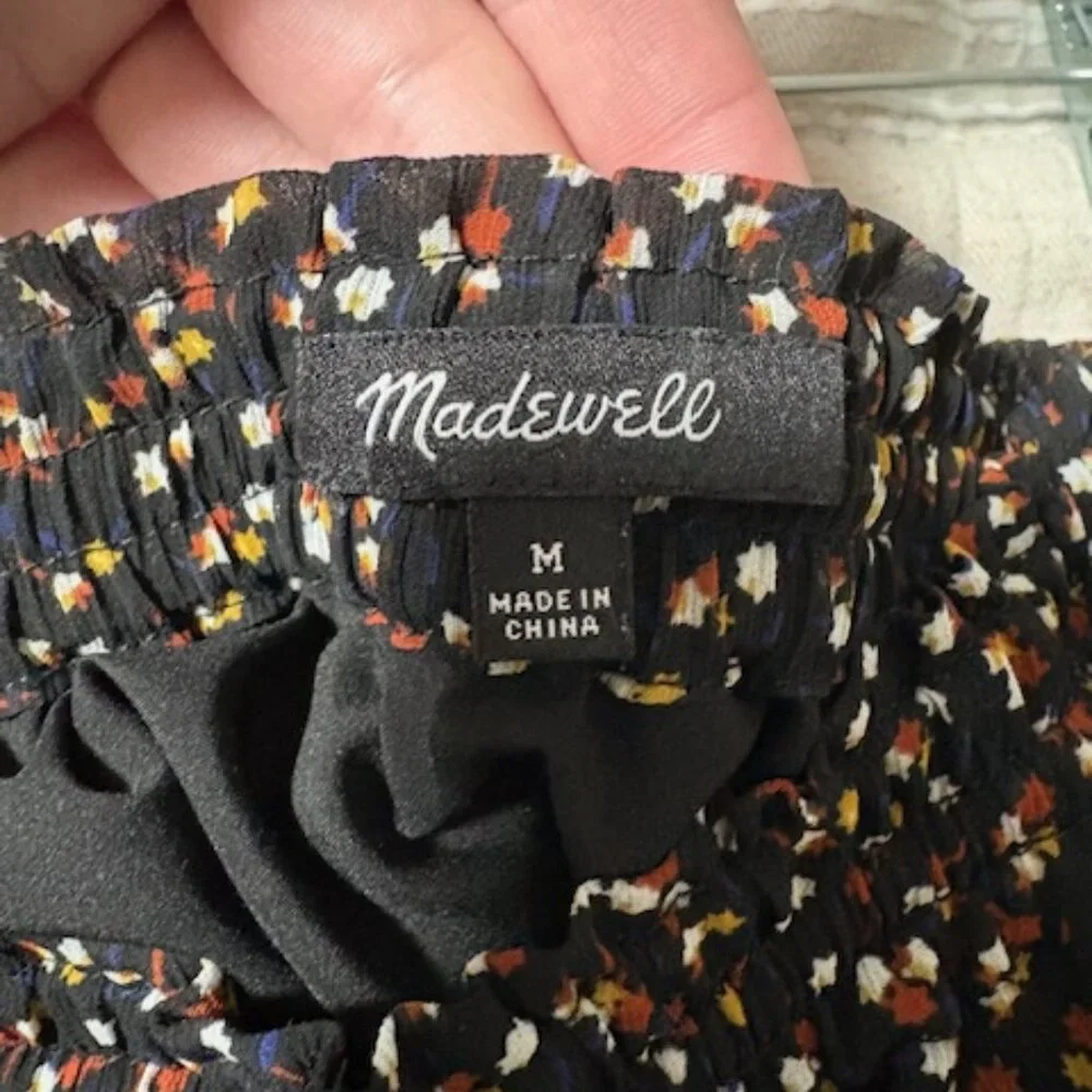 Madewell Georgette Tiered Maxi Skirt in Adorable Ditsy - Picture 7 of 7